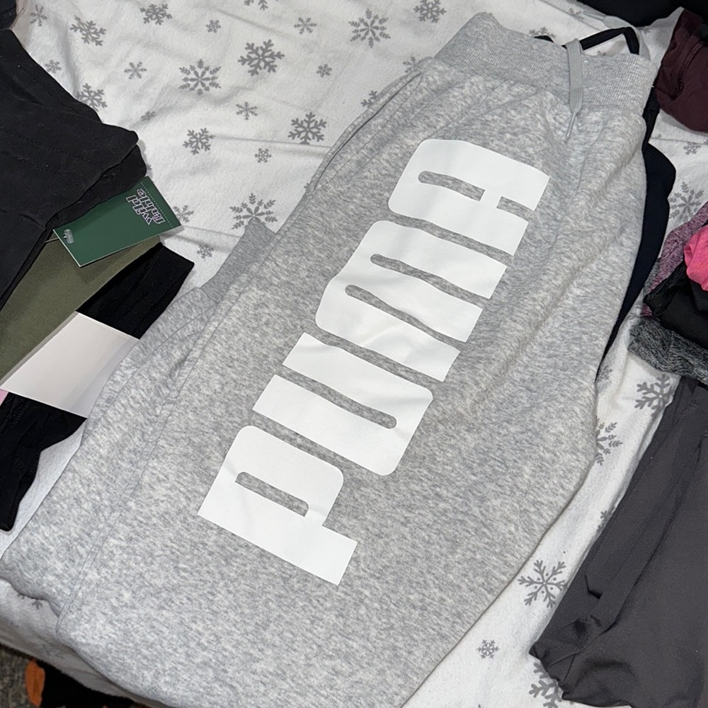 Puma Grey Sweats